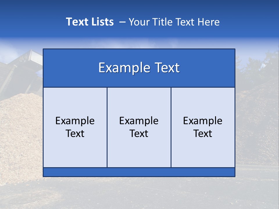 Natural Plant Recycling PowerPoint Template
