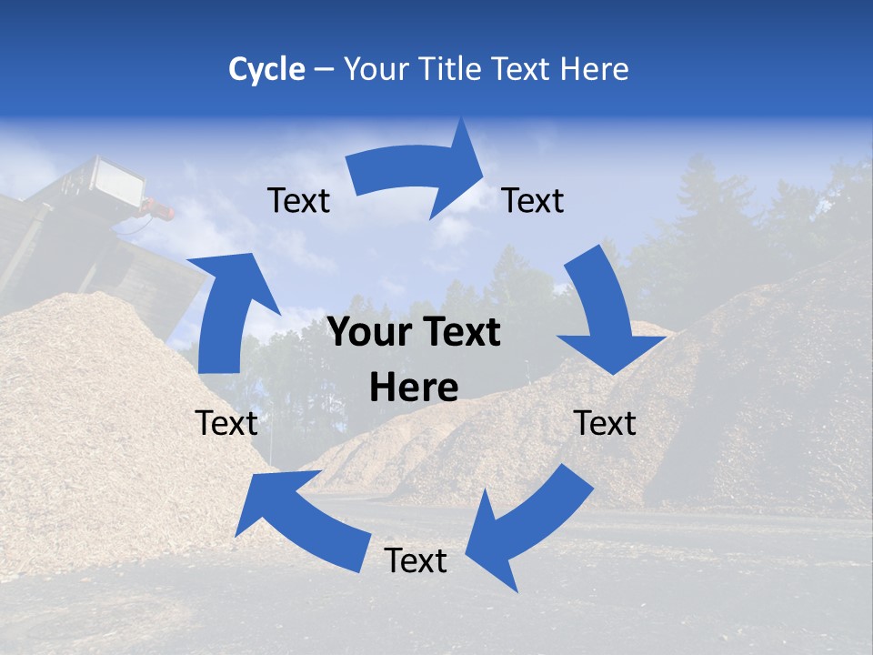 Natural Plant Recycling PowerPoint Template