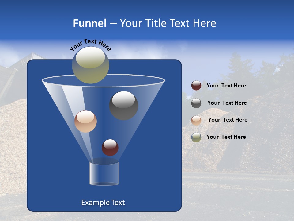 Natural Plant Recycling PowerPoint Template