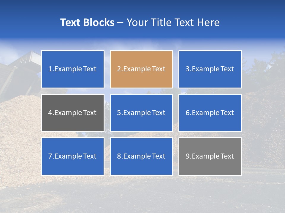 Natural Plant Recycling PowerPoint Template
