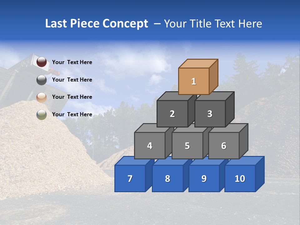 Natural Plant Recycling PowerPoint Template