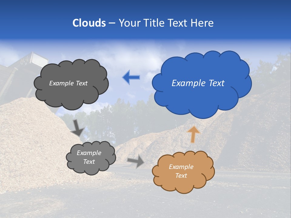 Natural Plant Recycling PowerPoint Template