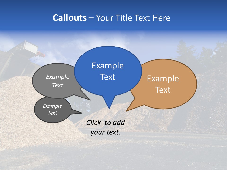 Natural Plant Recycling PowerPoint Template