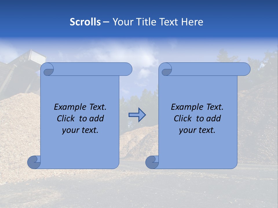 Natural Plant Recycling PowerPoint Template