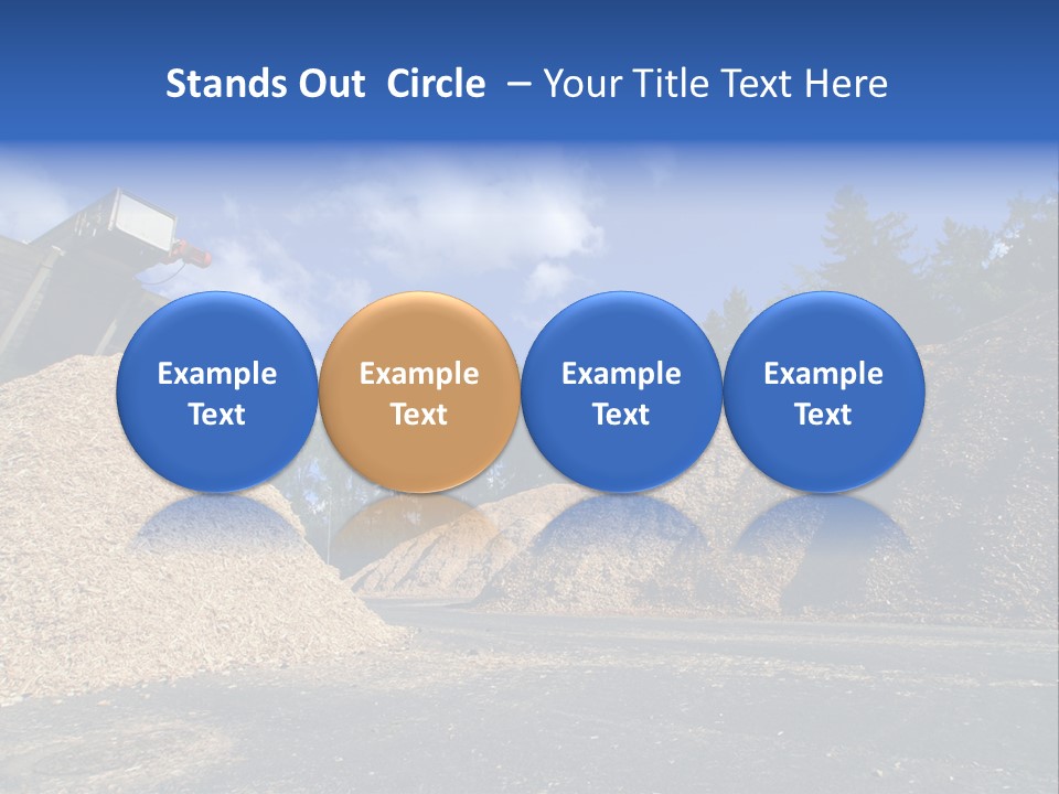 Natural Plant Recycling PowerPoint Template