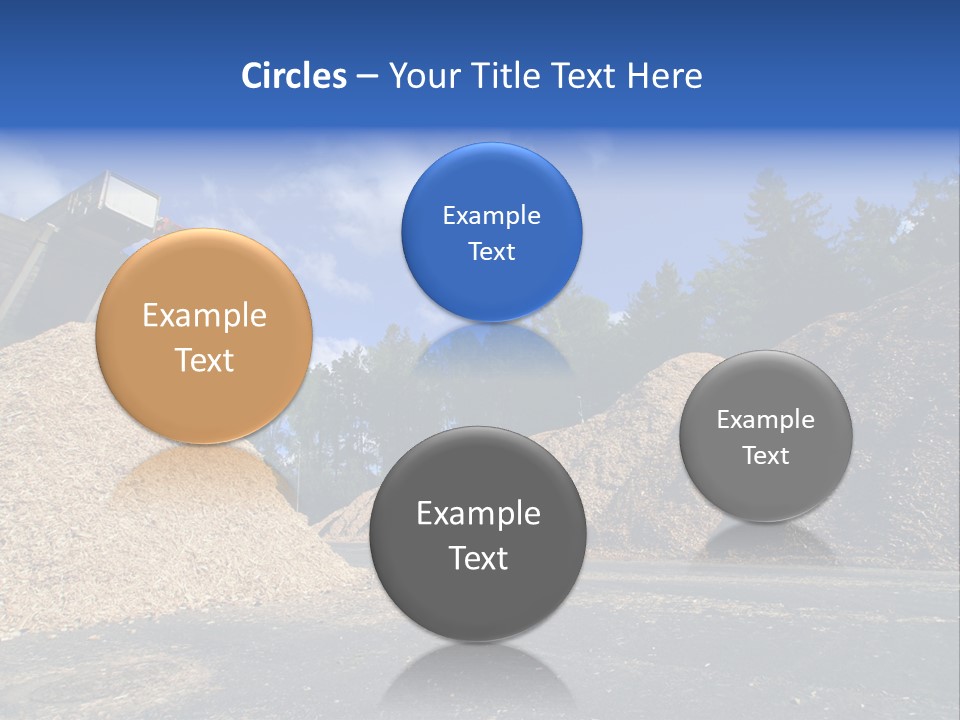 Natural Plant Recycling PowerPoint Template
