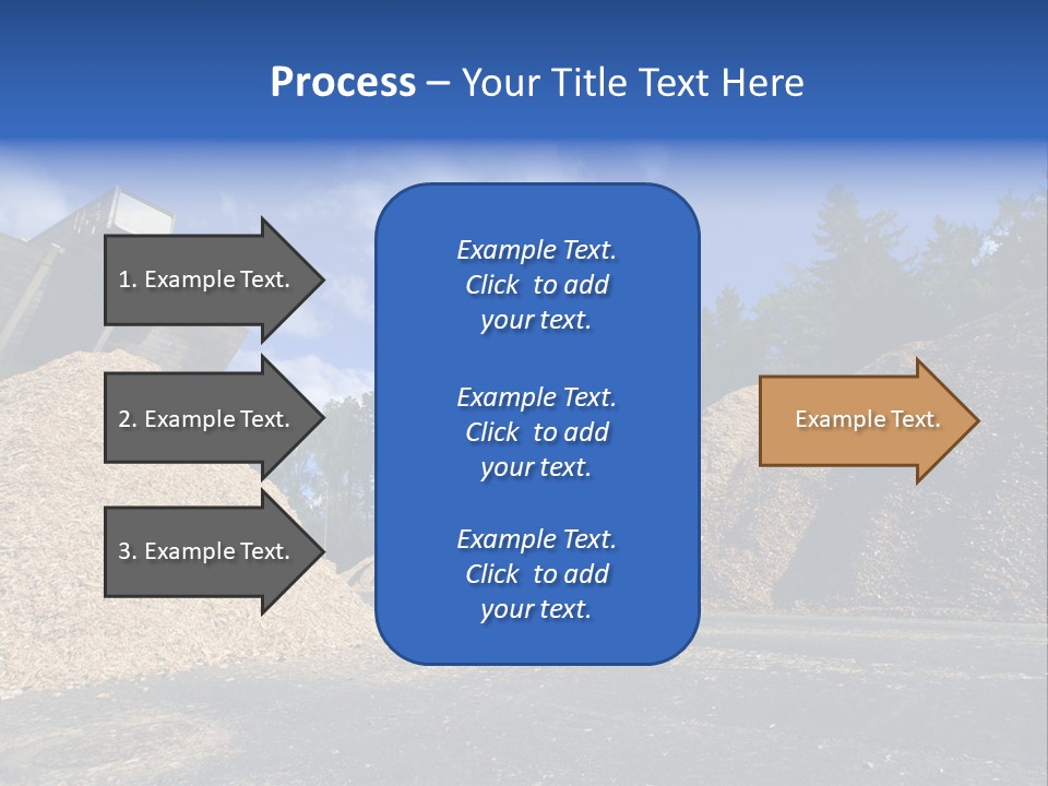 Natural Plant Recycling PowerPoint Template