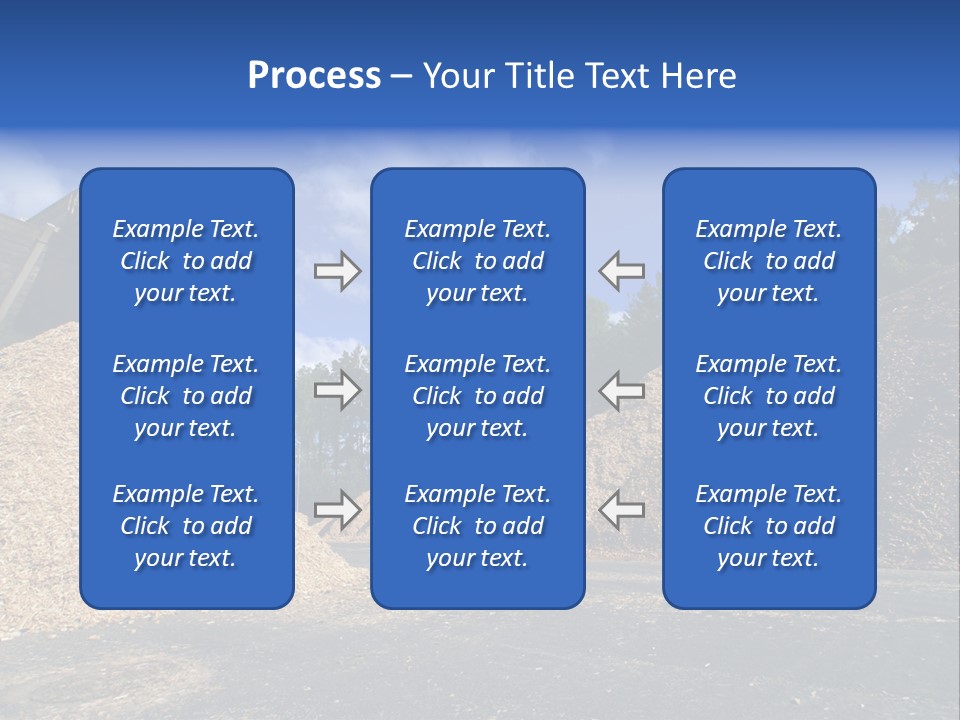 Natural Plant Recycling PowerPoint Template