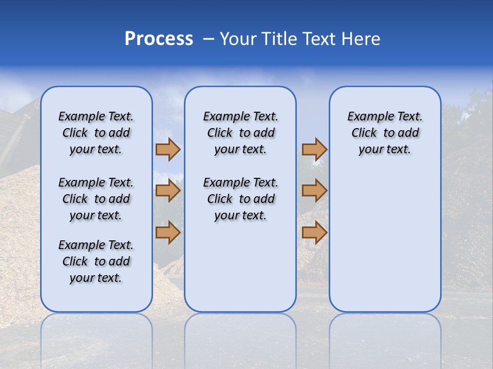 Natural Plant Recycling PowerPoint Template
