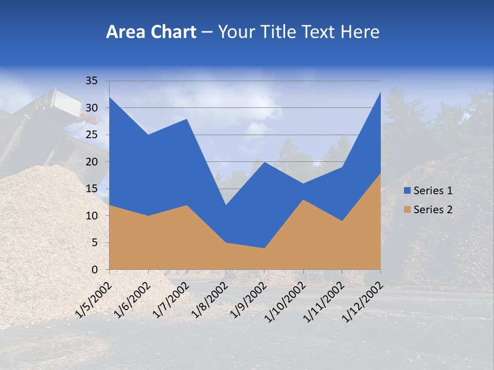 Natural Plant Recycling PowerPoint Template