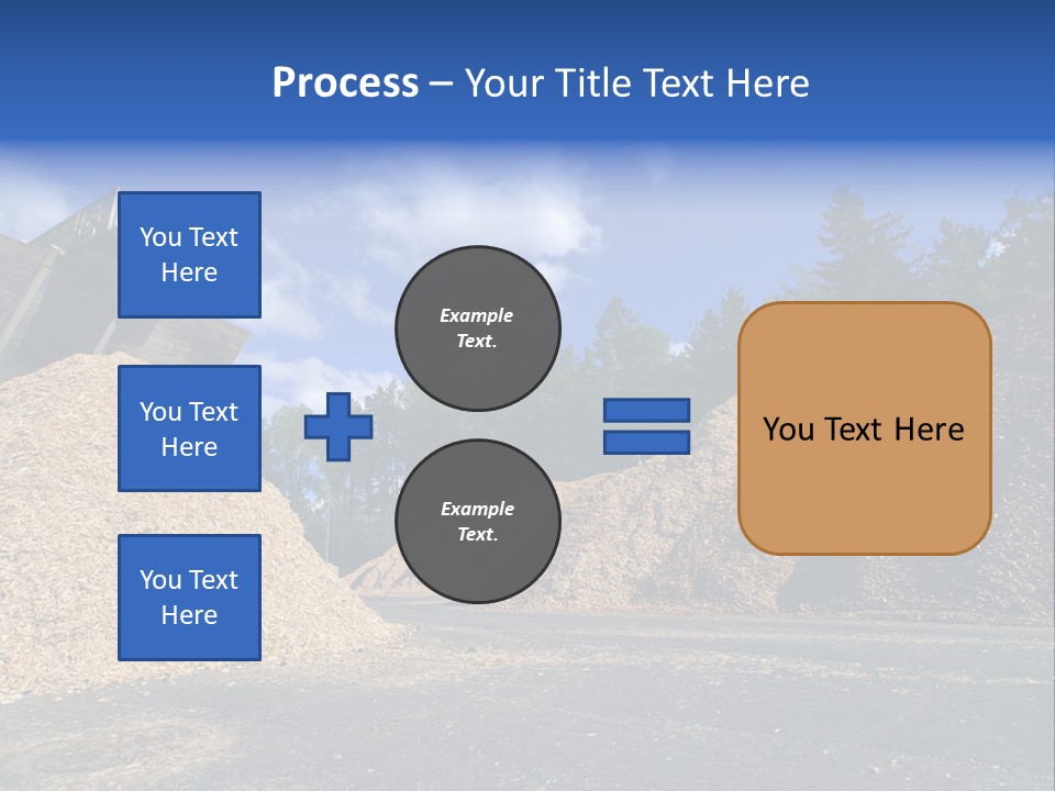 Natural Plant Recycling PowerPoint Template