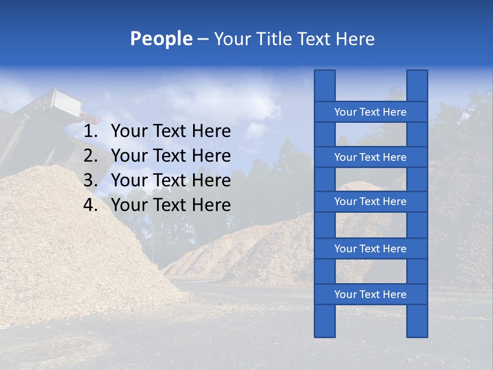 Natural Plant Recycling PowerPoint Template