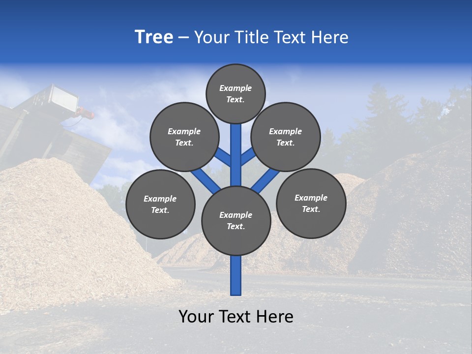 Natural Plant Recycling PowerPoint Template