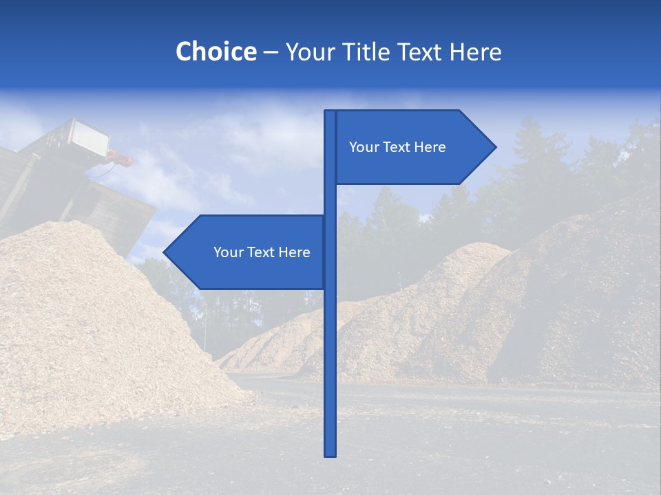 Natural Plant Recycling PowerPoint Template