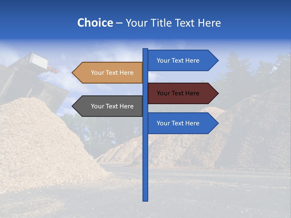 Natural Plant Recycling PowerPoint Template