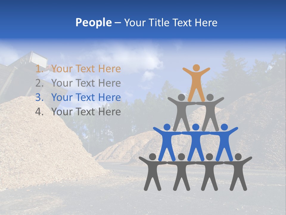 Natural Plant Recycling PowerPoint Template