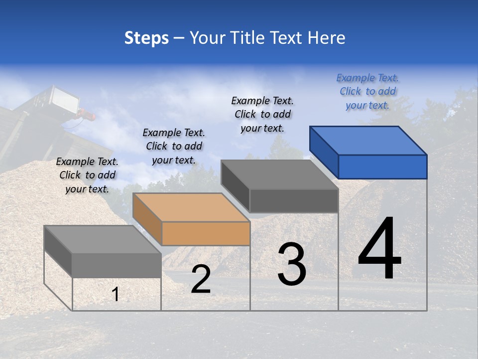 Natural Plant Recycling PowerPoint Template