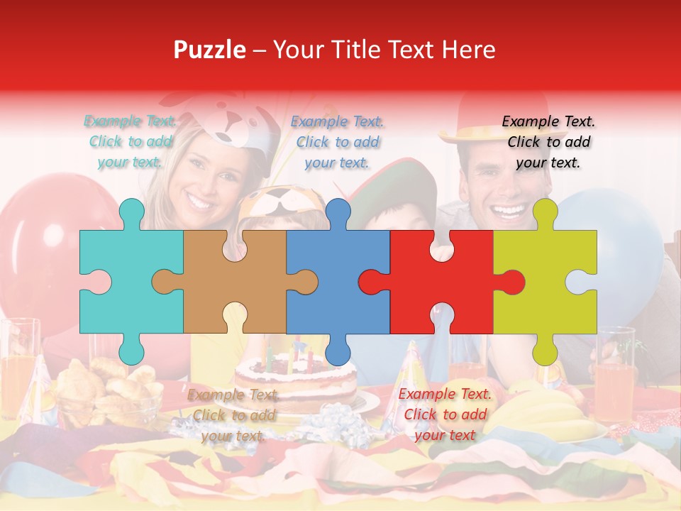 Funny Relationship Clown PowerPoint Template