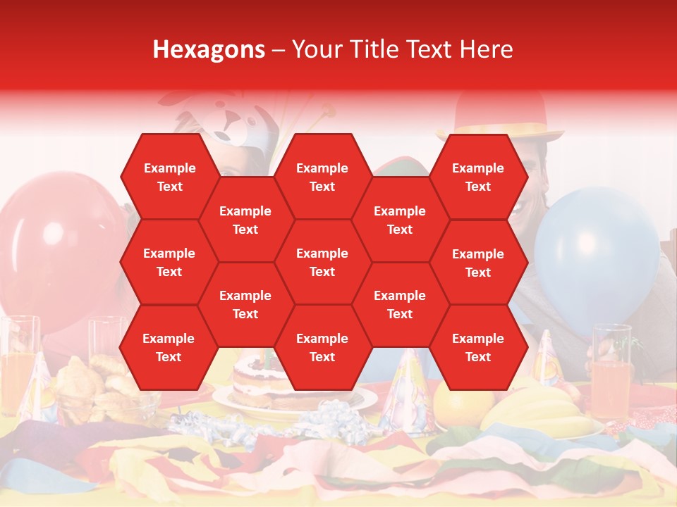 Funny Relationship Clown PowerPoint Template