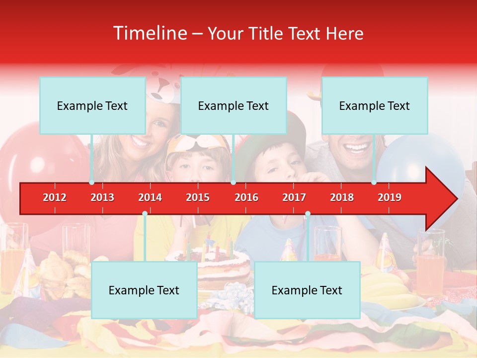 Funny Relationship Clown PowerPoint Template