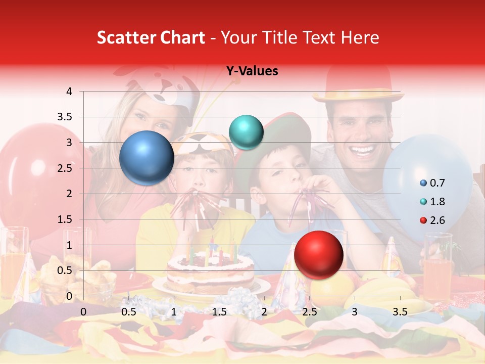 Funny Relationship Clown PowerPoint Template