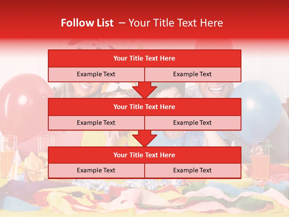 Funny Relationship Clown PowerPoint Template