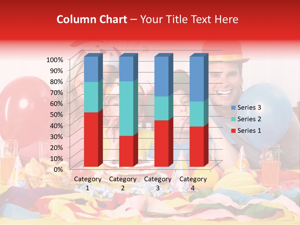 Funny Relationship Clown PowerPoint Template