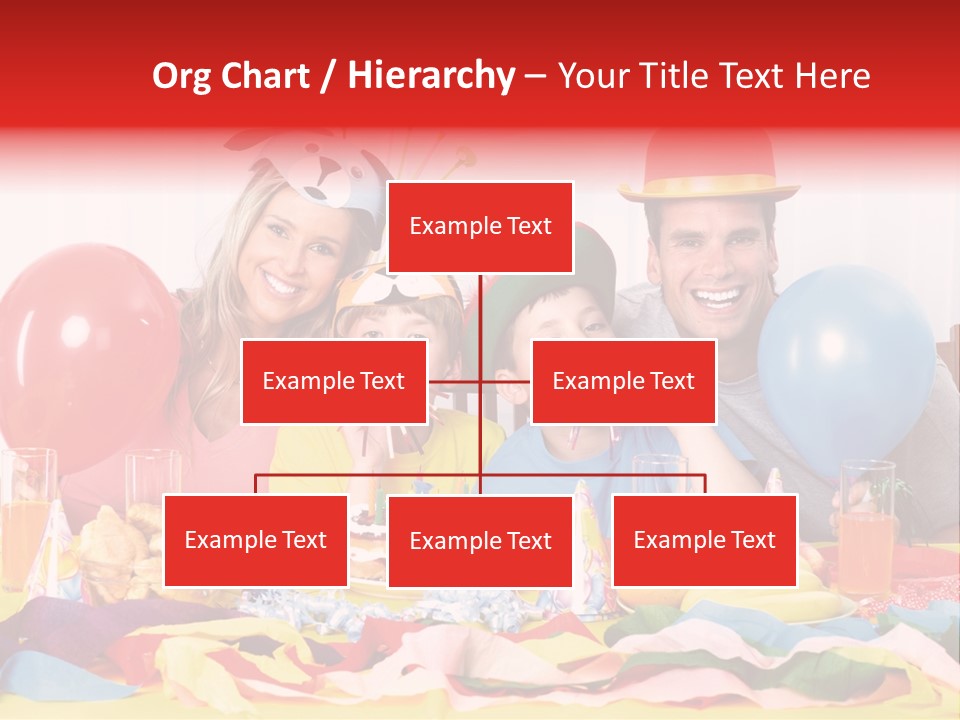 Funny Relationship Clown PowerPoint Template