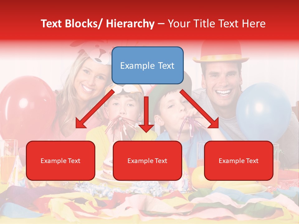 Funny Relationship Clown PowerPoint Template