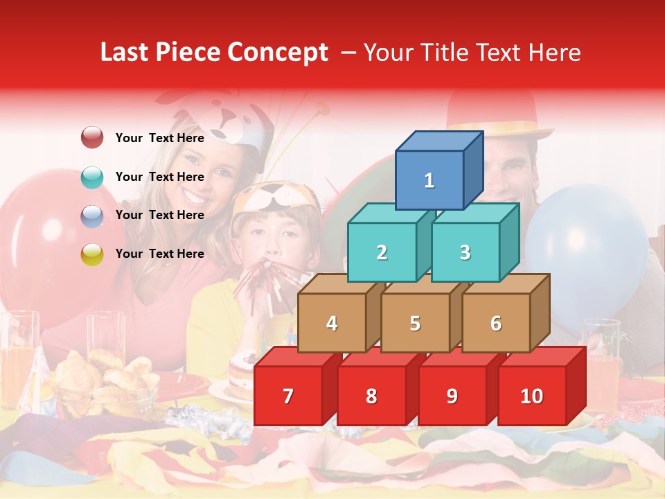 Funny Relationship Clown PowerPoint Template