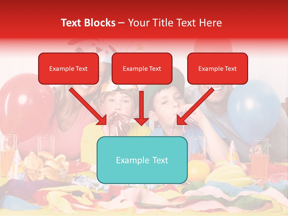 Funny Relationship Clown PowerPoint Template