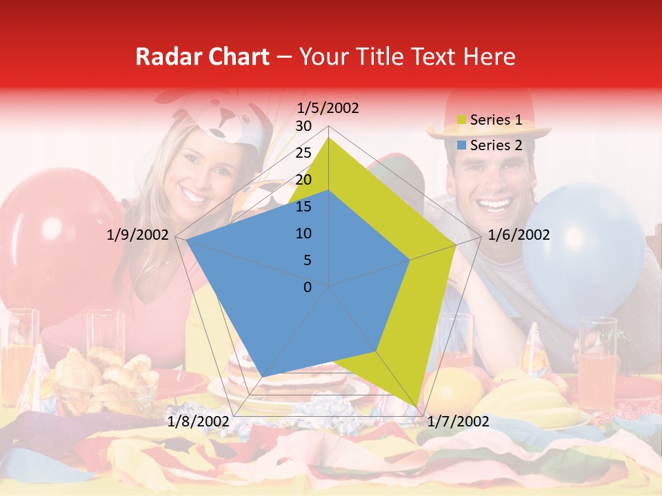 Funny Relationship Clown PowerPoint Template