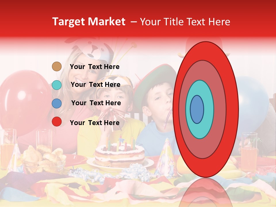 Funny Relationship Clown PowerPoint Template