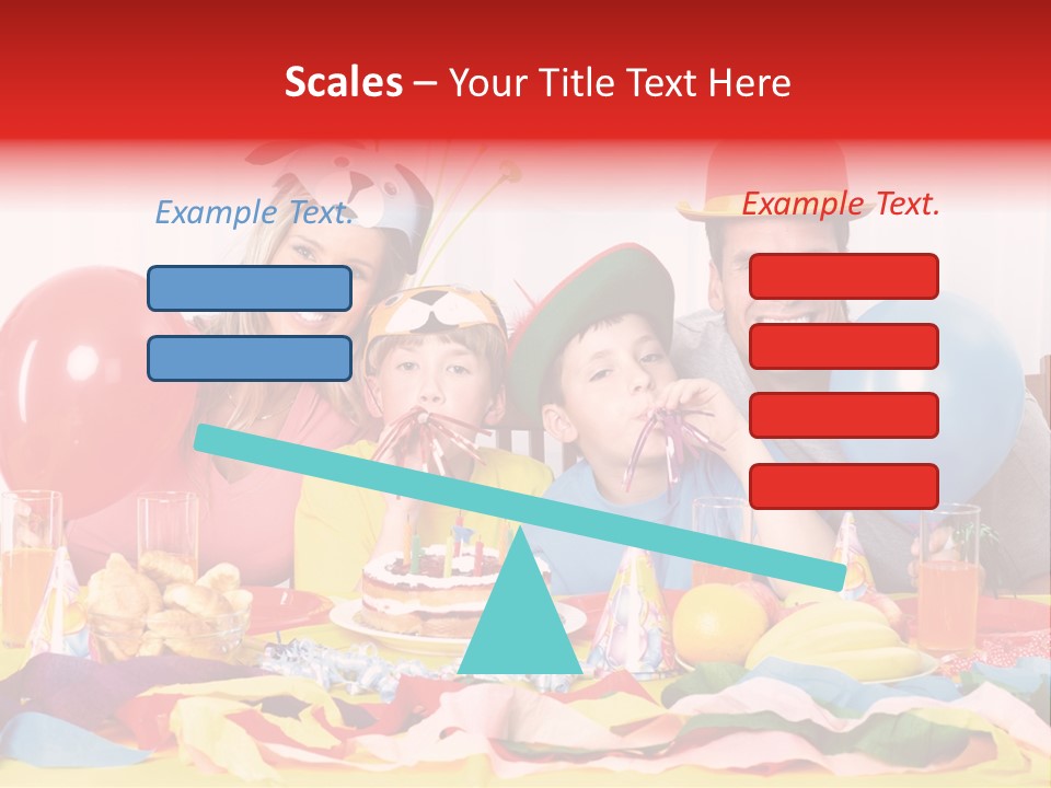 Funny Relationship Clown PowerPoint Template