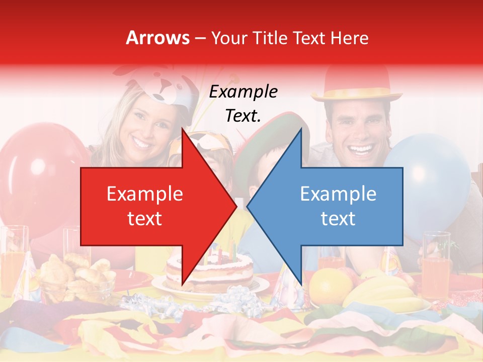 Funny Relationship Clown PowerPoint Template