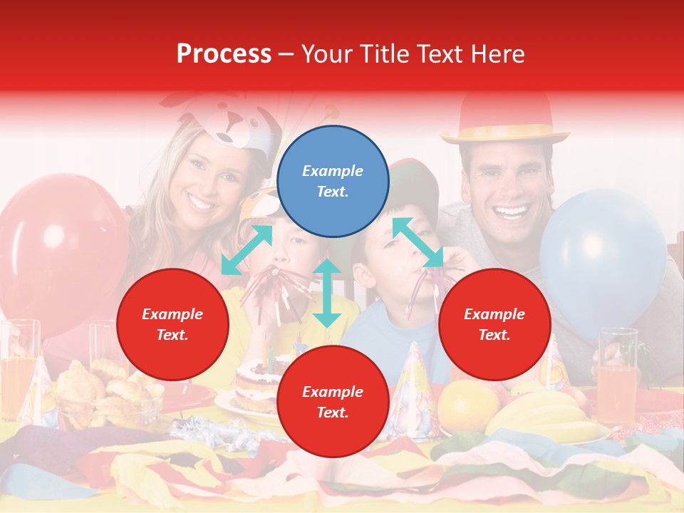 Funny Relationship Clown PowerPoint Template