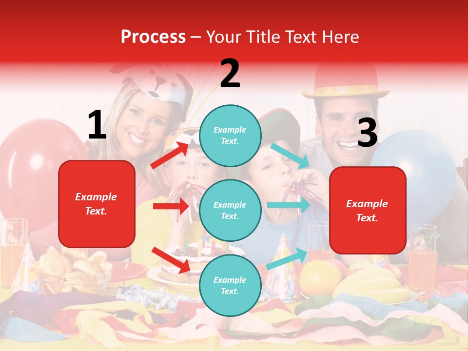 Funny Relationship Clown PowerPoint Template