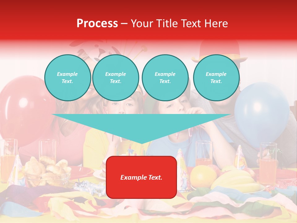 Funny Relationship Clown PowerPoint Template