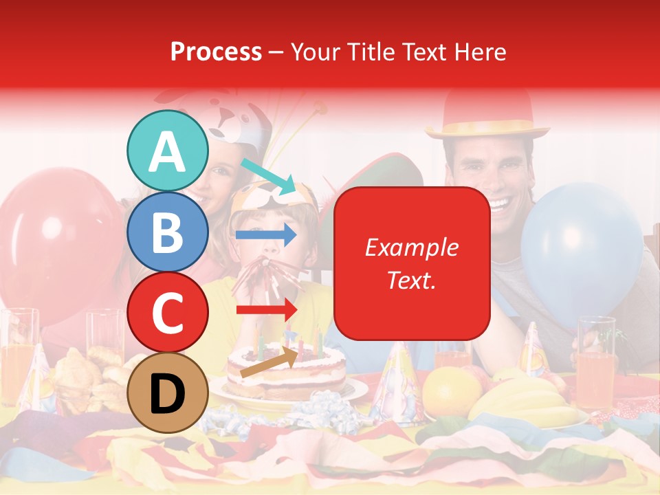 Funny Relationship Clown PowerPoint Template