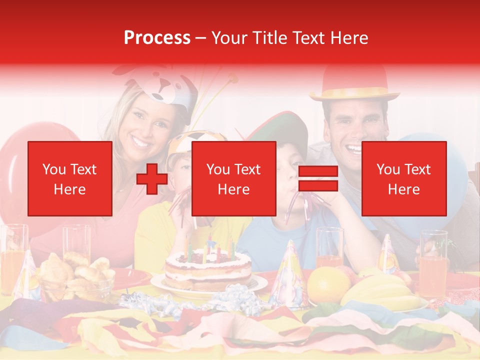 Funny Relationship Clown PowerPoint Template