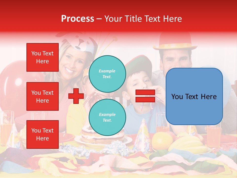 Funny Relationship Clown PowerPoint Template