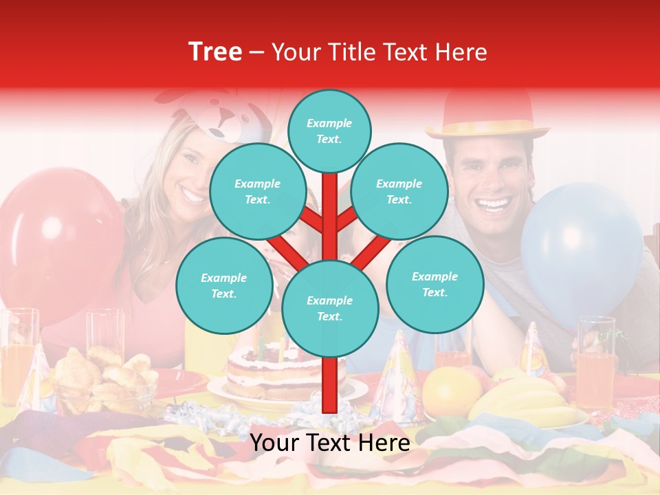 Funny Relationship Clown PowerPoint Template