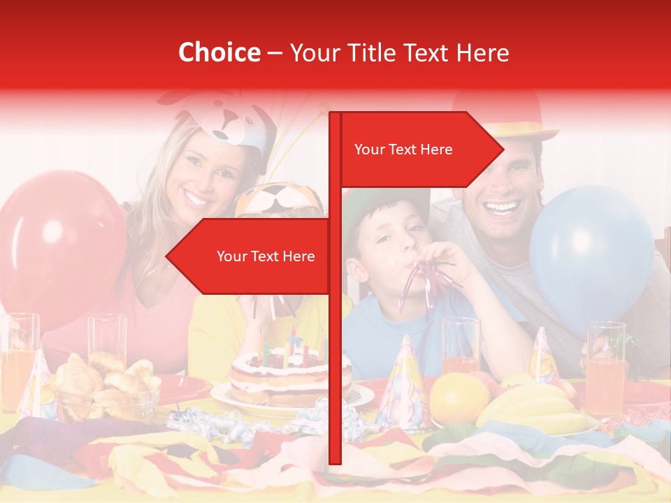 Funny Relationship Clown PowerPoint Template