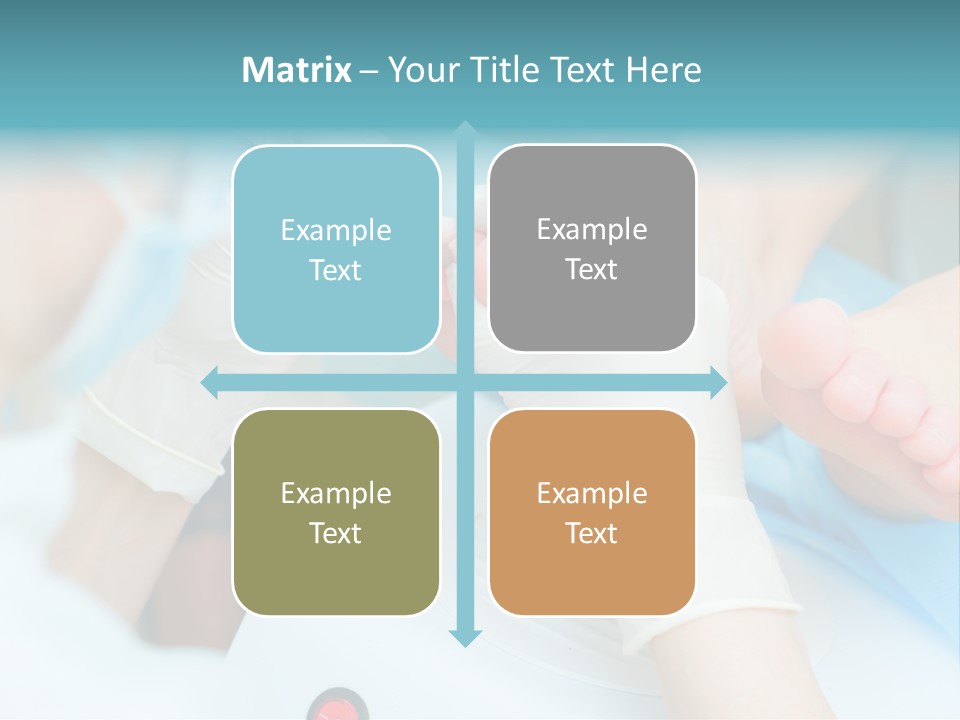 Peeling Pedicure Health PowerPoint Template