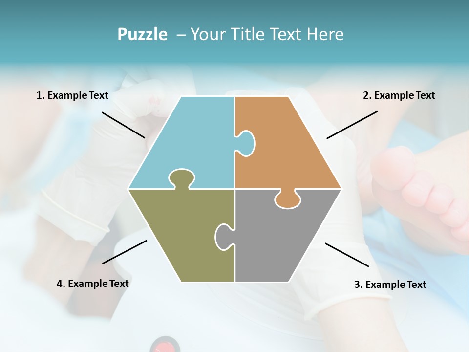 Peeling Pedicure Health PowerPoint Template