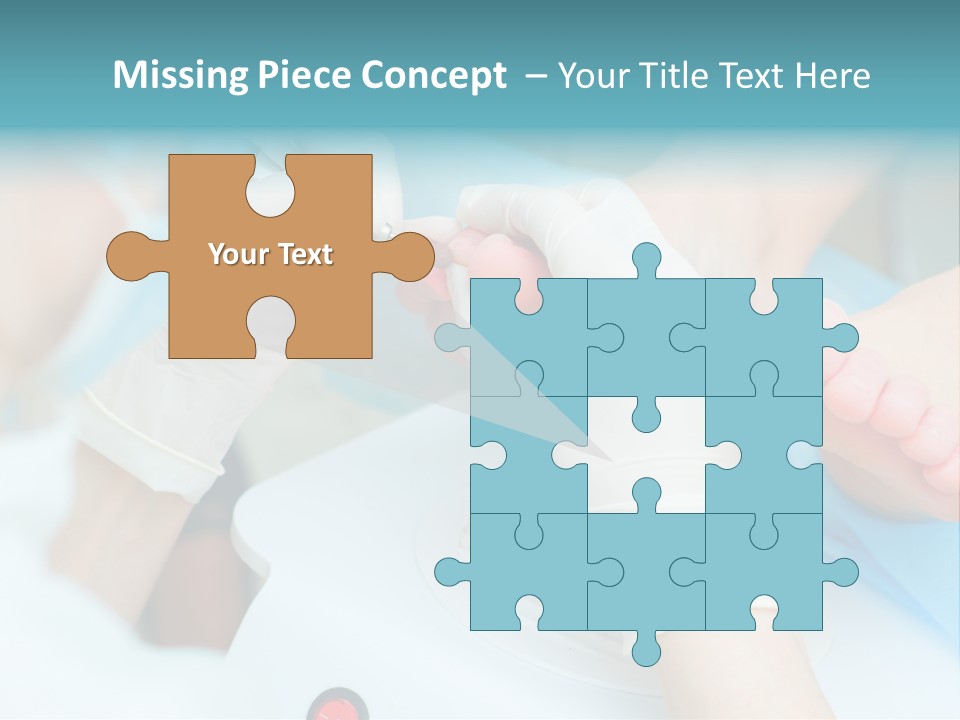 Peeling Pedicure Health PowerPoint Template