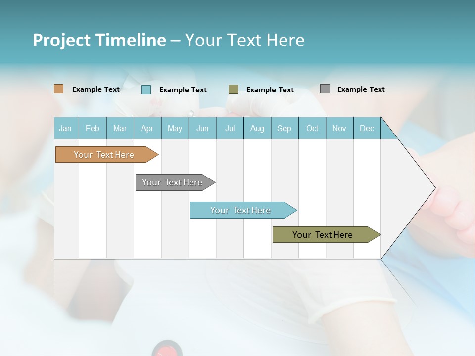 Peeling Pedicure Health PowerPoint Template