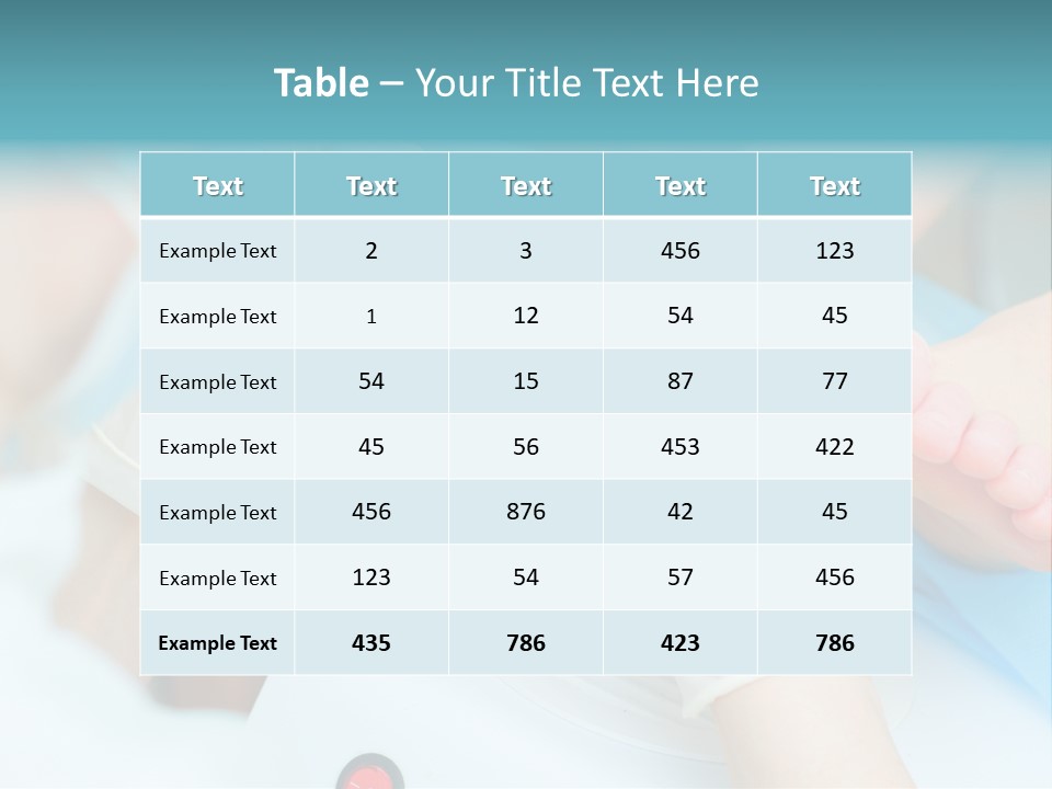 Peeling Pedicure Health PowerPoint Template