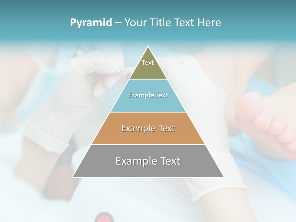 Peeling Pedicure Health PowerPoint Template
