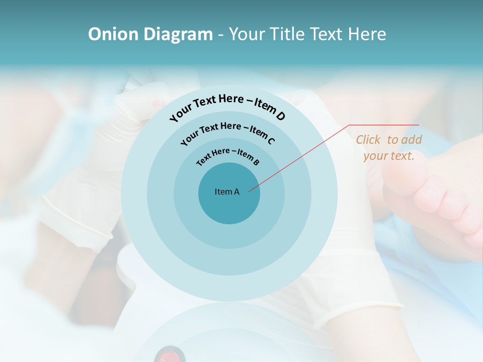 Peeling Pedicure Health PowerPoint Template